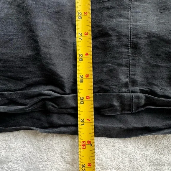 Vintage 90s Black 100% Silk Floral Mini Dress, LBD - Picture 9 of 9